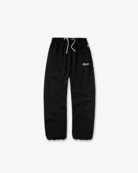Tvålagers sweatpants med broderat tryck