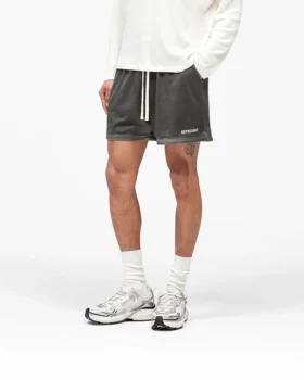 Tvättade meshshorts