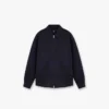 Vadderad overshirt med dragkedja