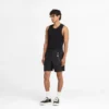 Yacht-shorts med logotyp